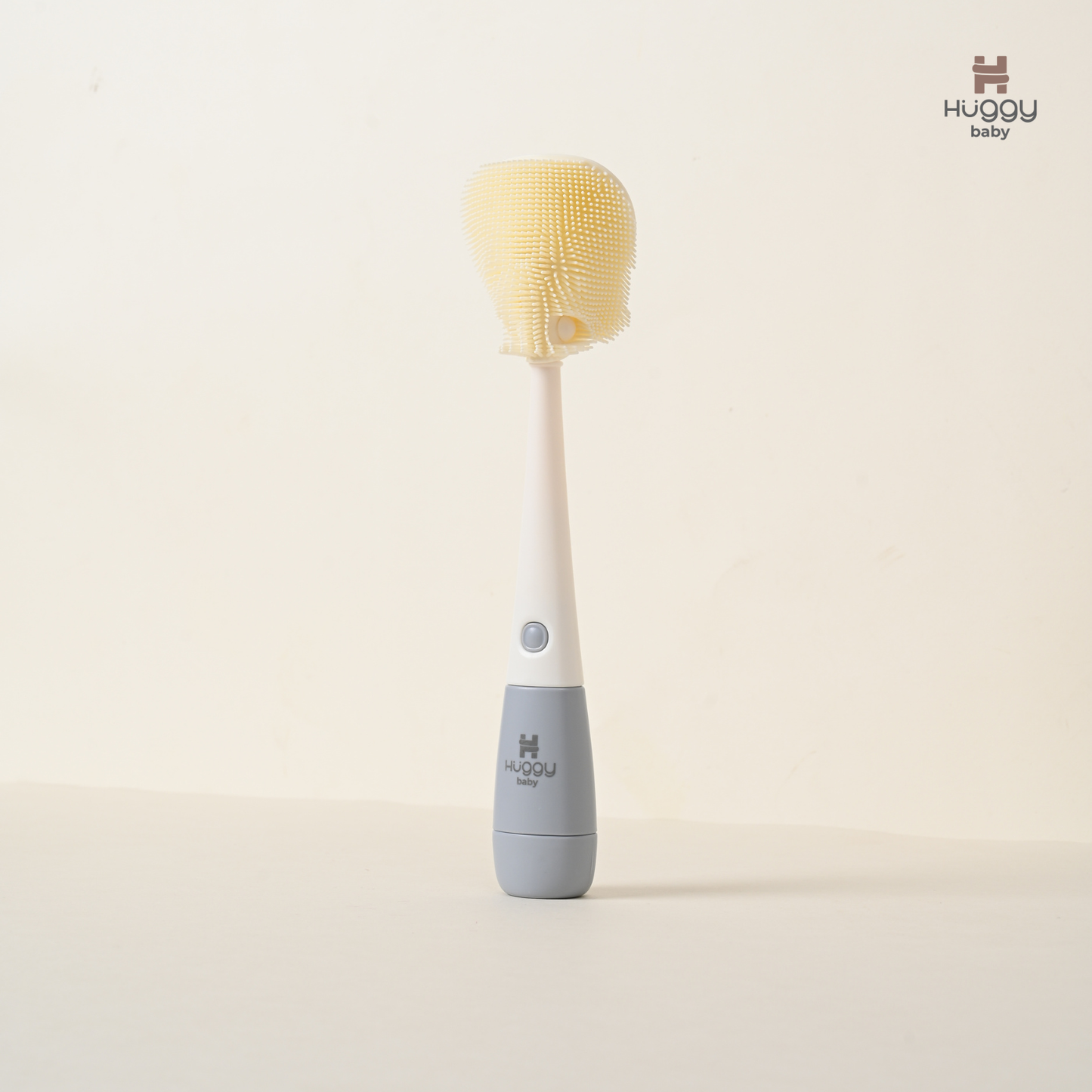 Huggy Baby BR009 Cleva 3in1 Bottle & Nipple Brush | Sikat Botol Leher Dot Anak