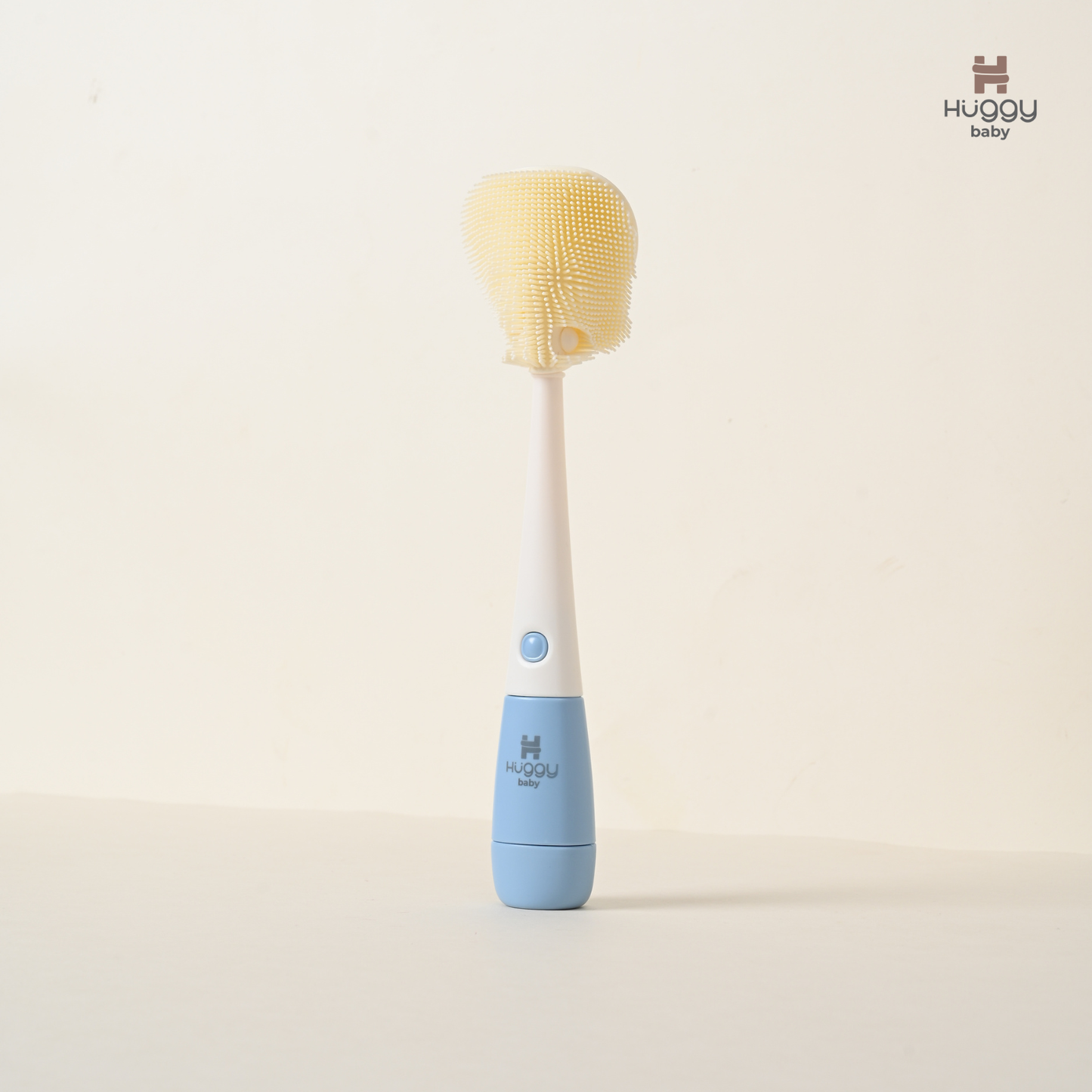 Huggy Baby BR009 Cleva 3in1 Bottle & Nipple Brush | Sikat Botol Leher Dot Anak