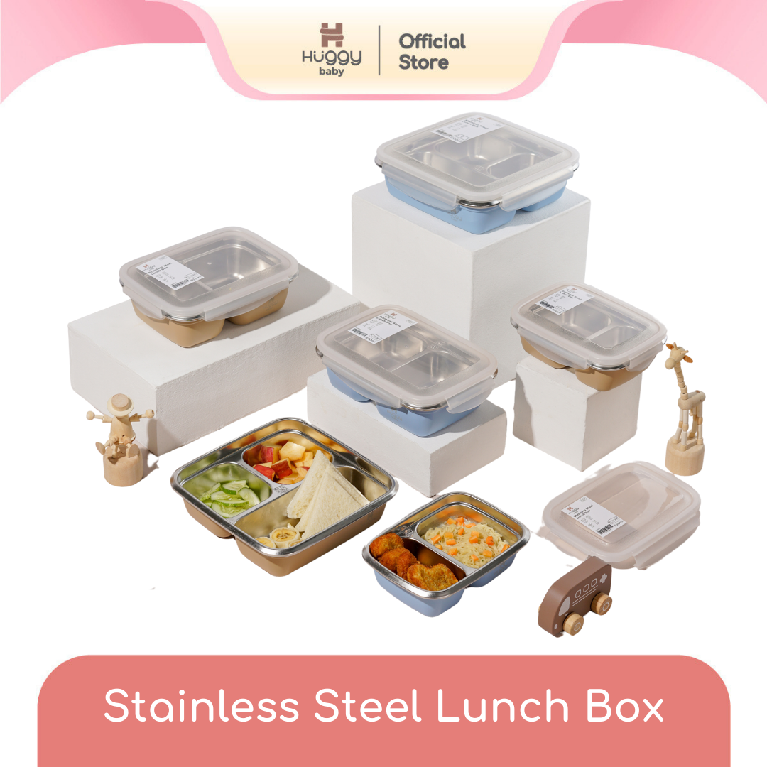 Huggy Baby Stainless Steel Lunch Box