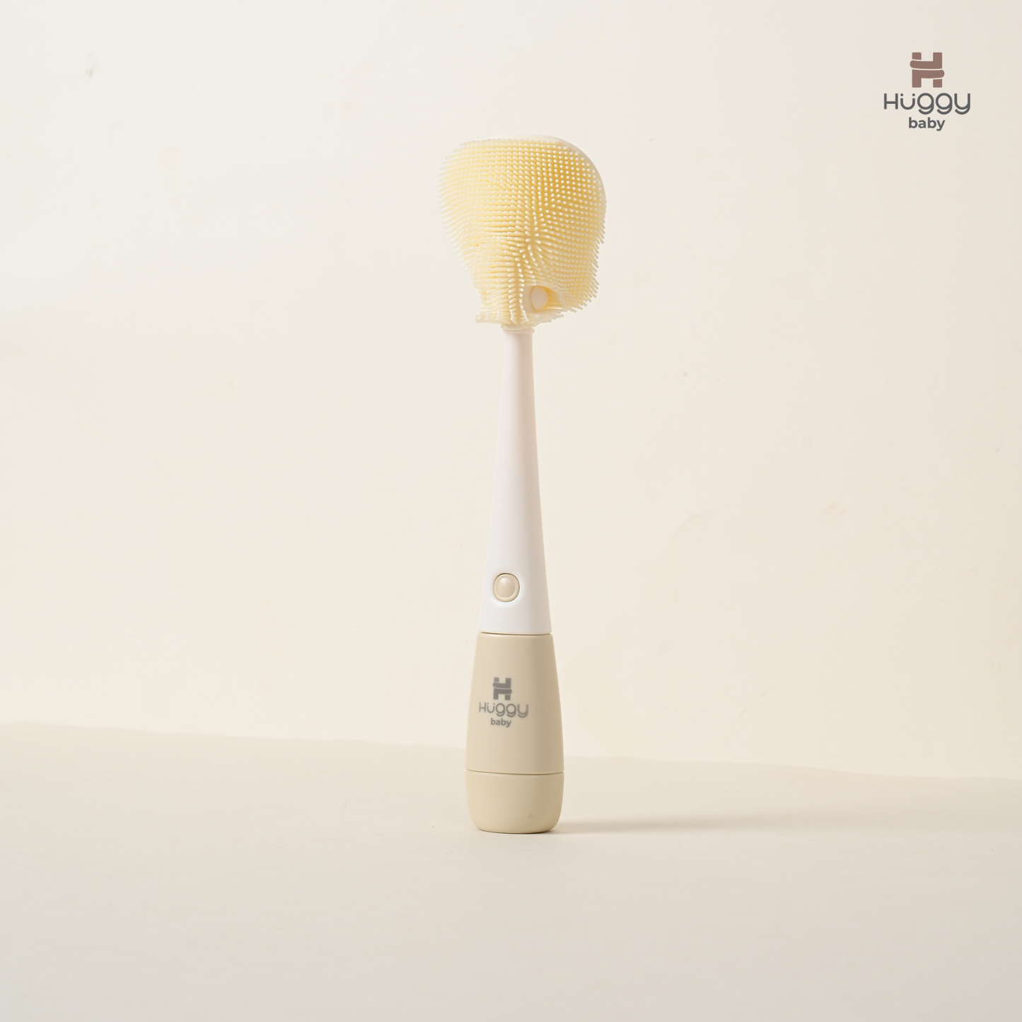 Huggy Baby BR009 Cleva 3in1 Bottle & Nipple Brush | Sikat Botol Leher Dot Anak