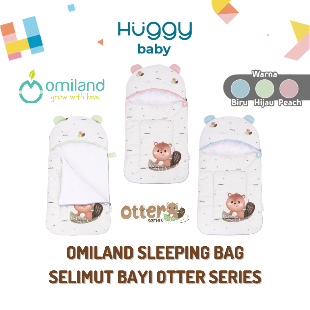 Omiland OS01011 OS01012 OS01013 Sleeping Bag Selimut Bayi OTTER Series