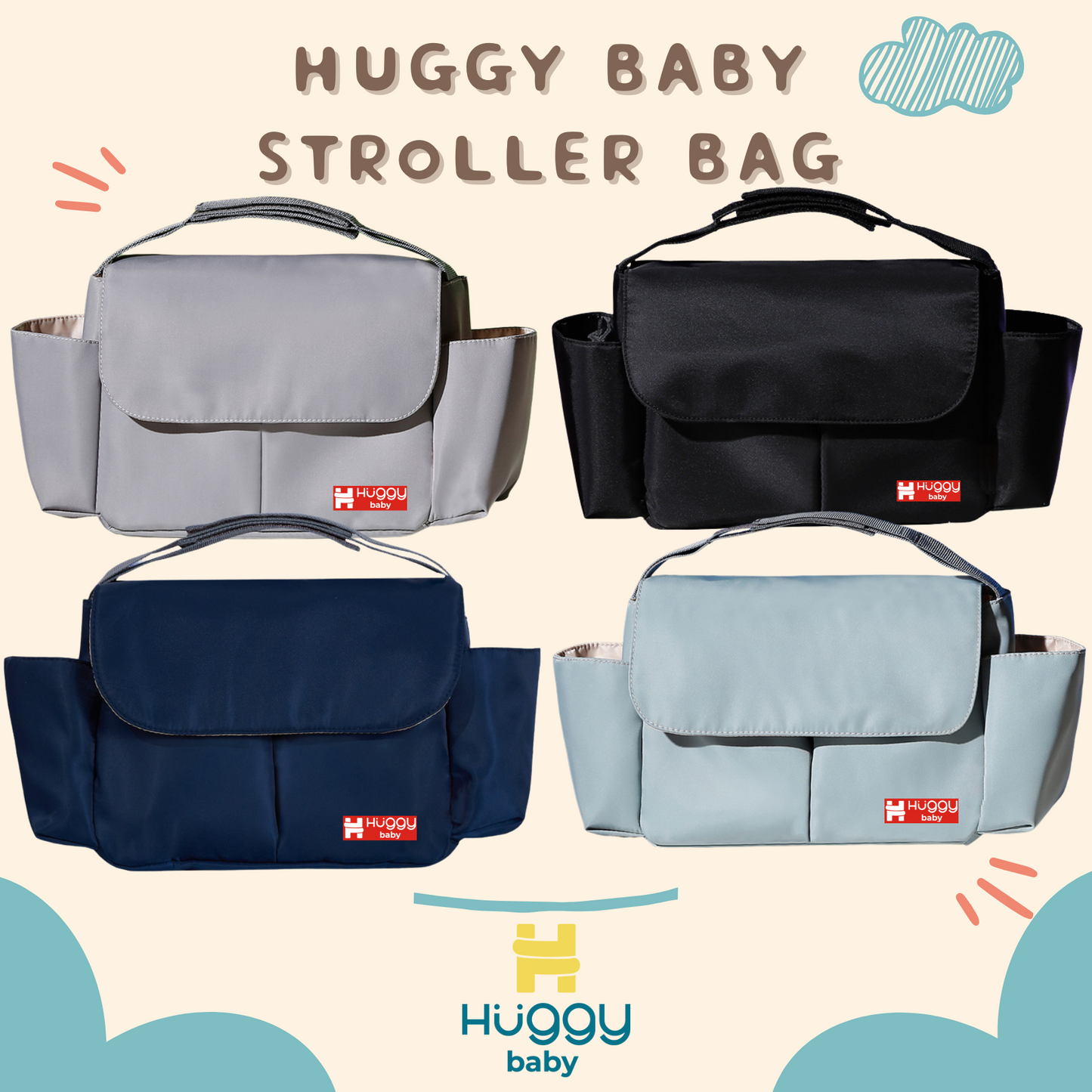 Huggy Baby BAG07 Stroller Bag