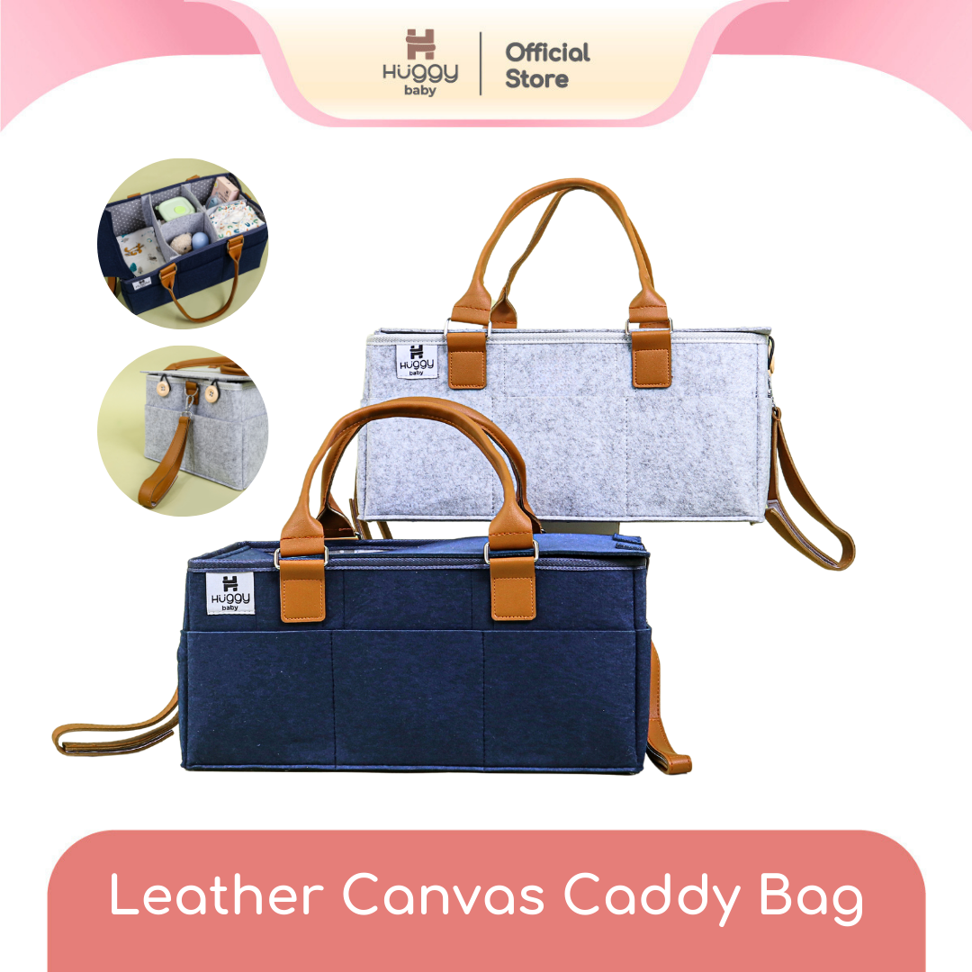 Huggy Baby BAG02 Leather Canvas Caddy Bag