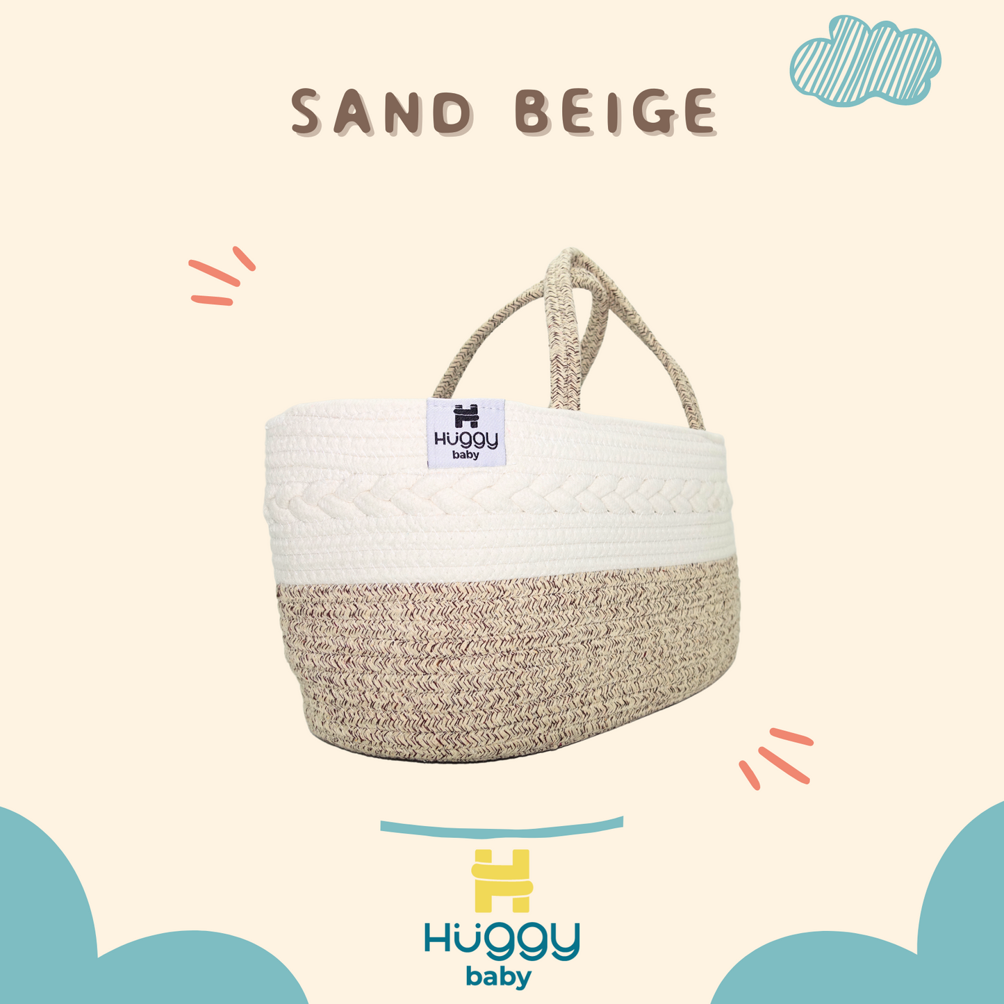 Huggy Baby BAG01 Rope Caddy Bag