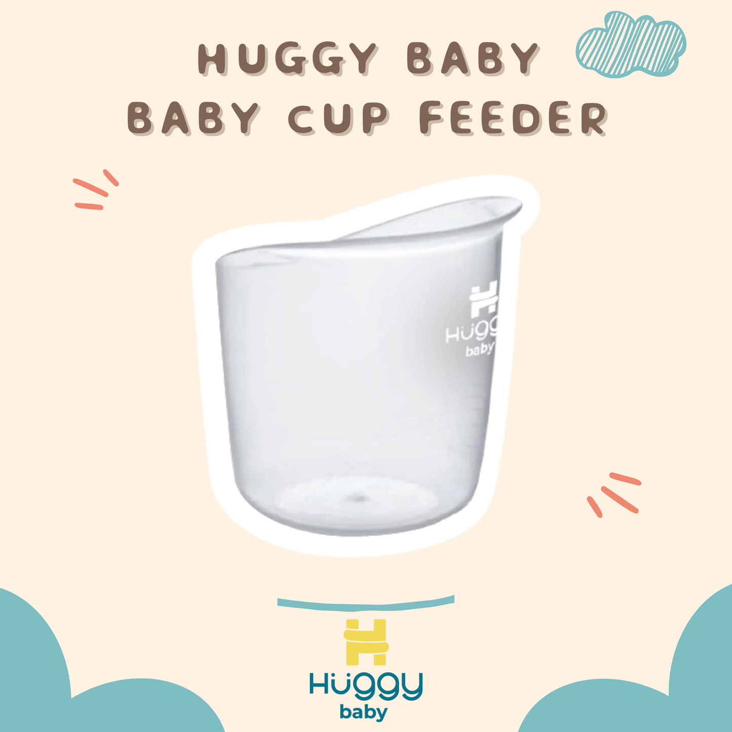 Huggy Baby FD001 Baby Cup Feeder