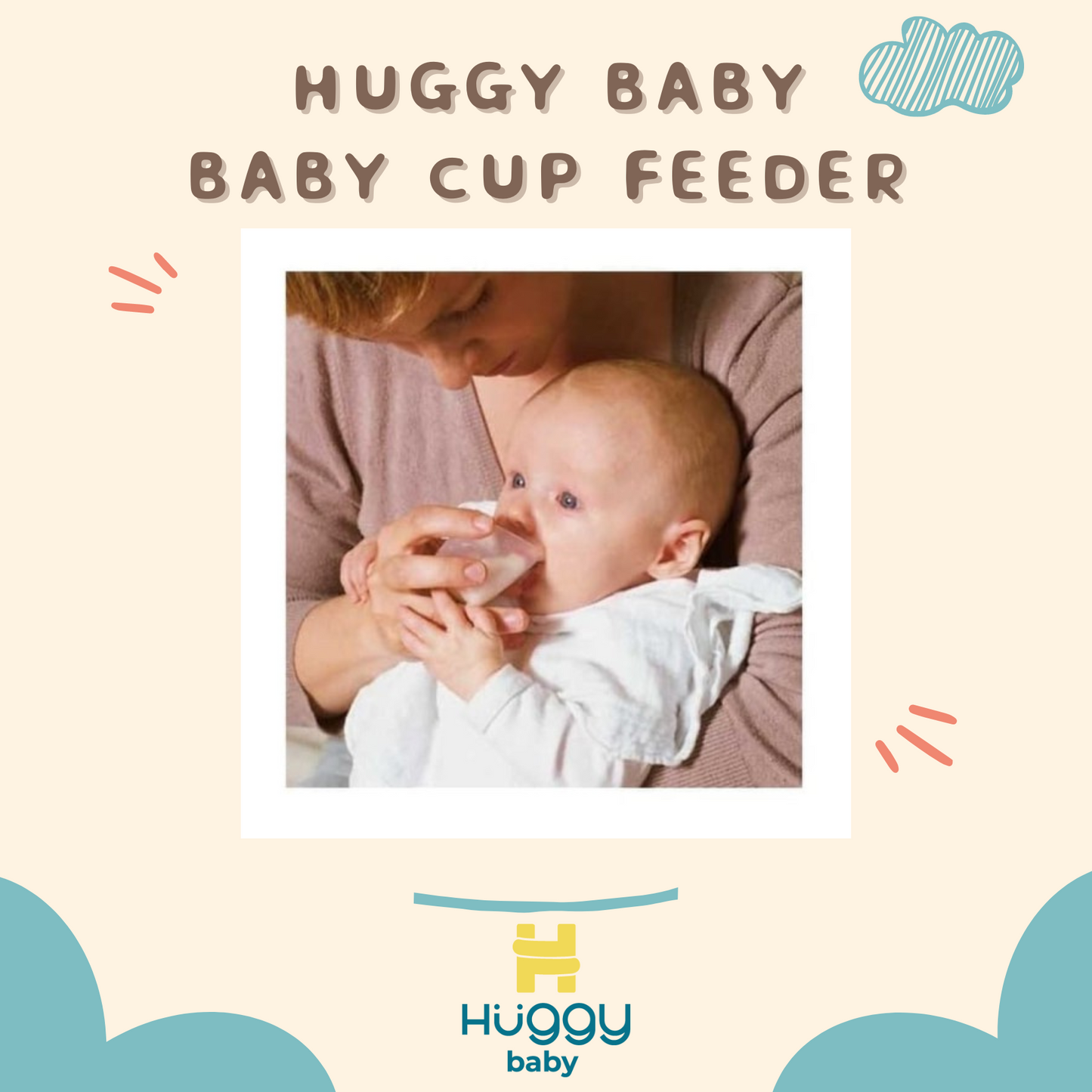 Huggy Baby FD001 Baby Cup Feeder