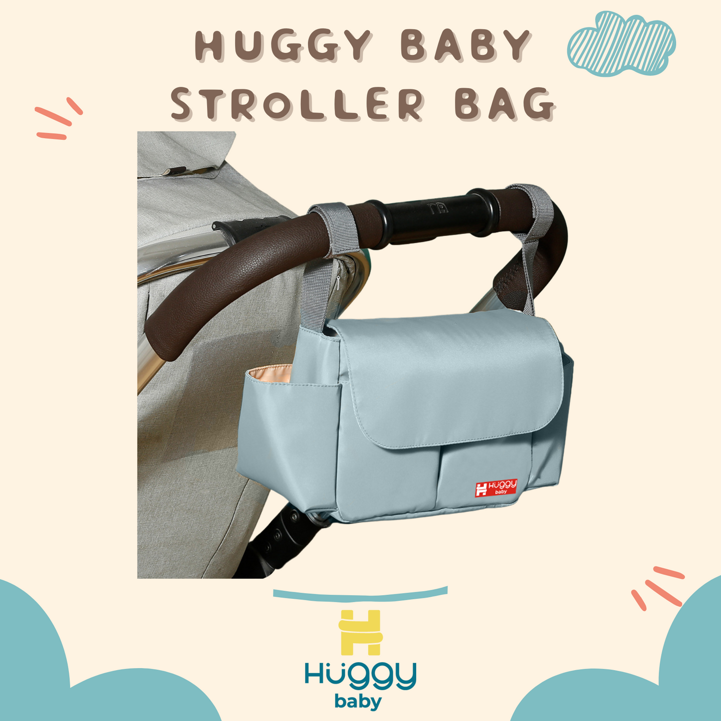 Huggy Baby BAG07 Stroller Bag