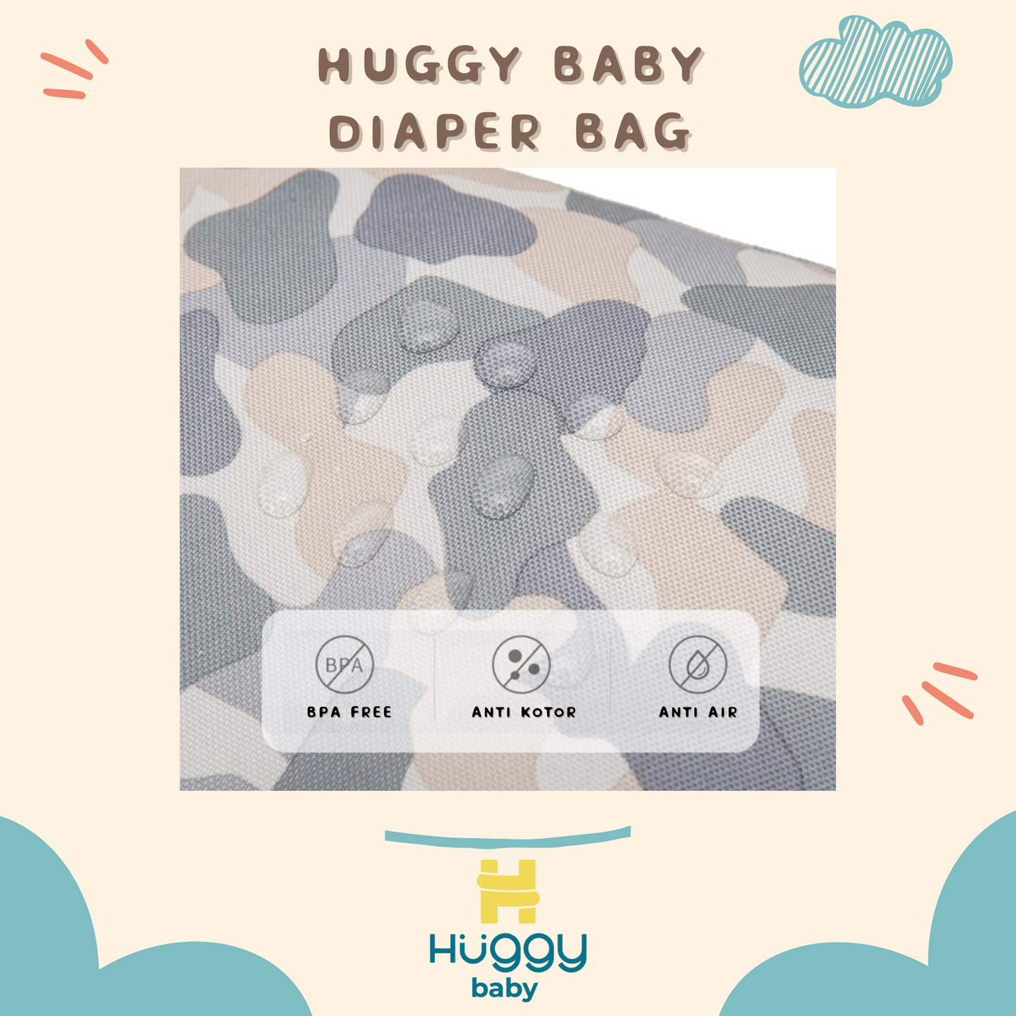 Huggy Baby BAG03 Diaper Bag