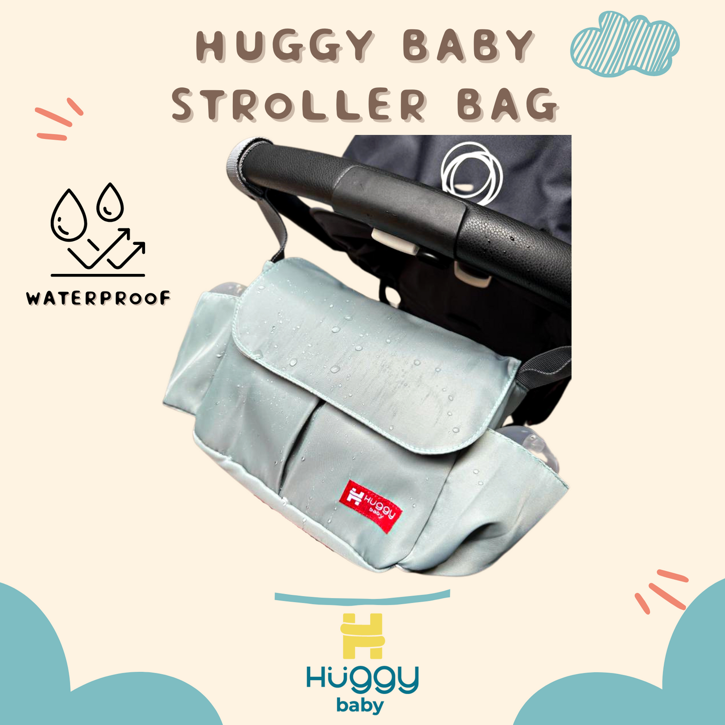 Huggy Baby BAG07 Stroller Bag