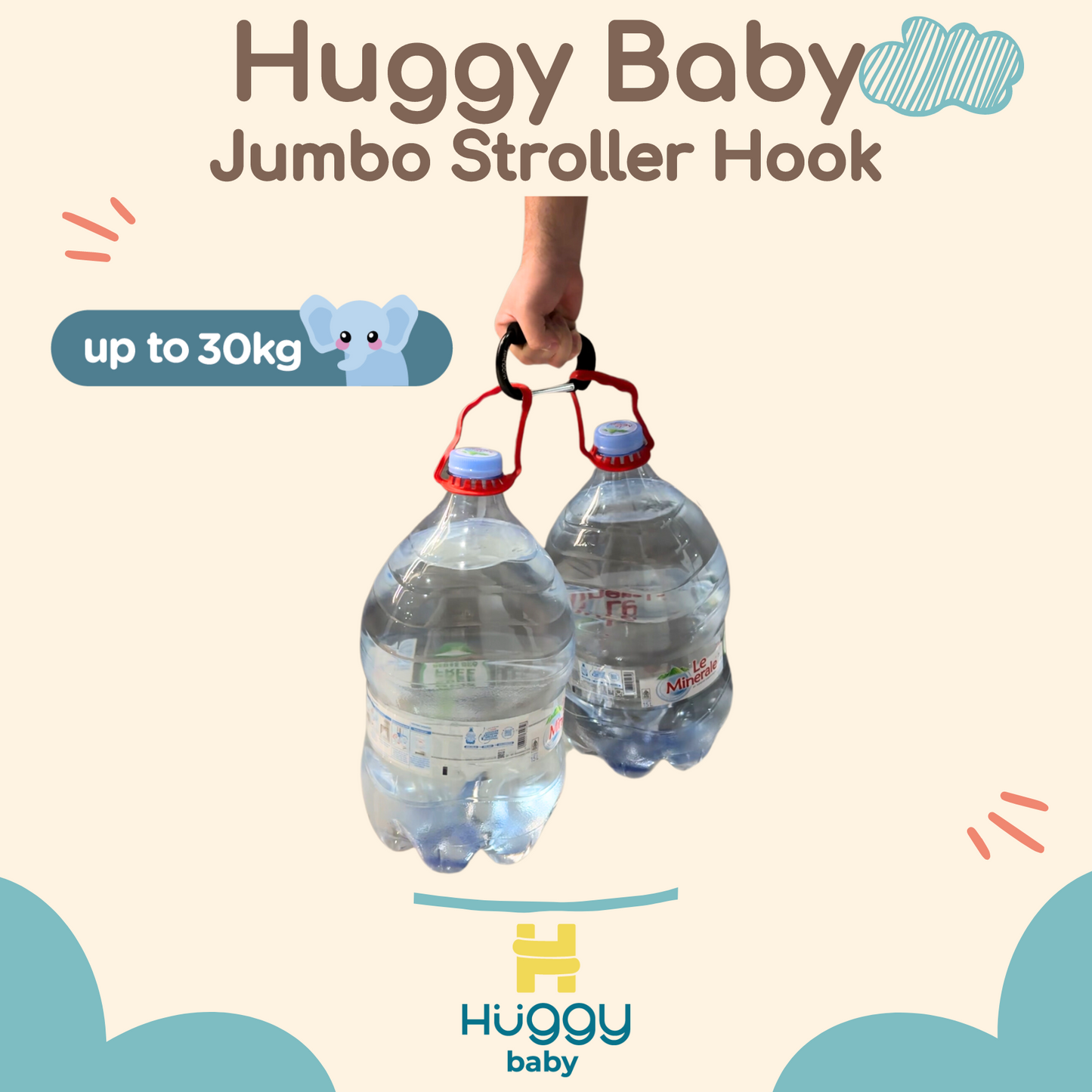 Huggy Baby ACC005 Jumbo Stroller Hook