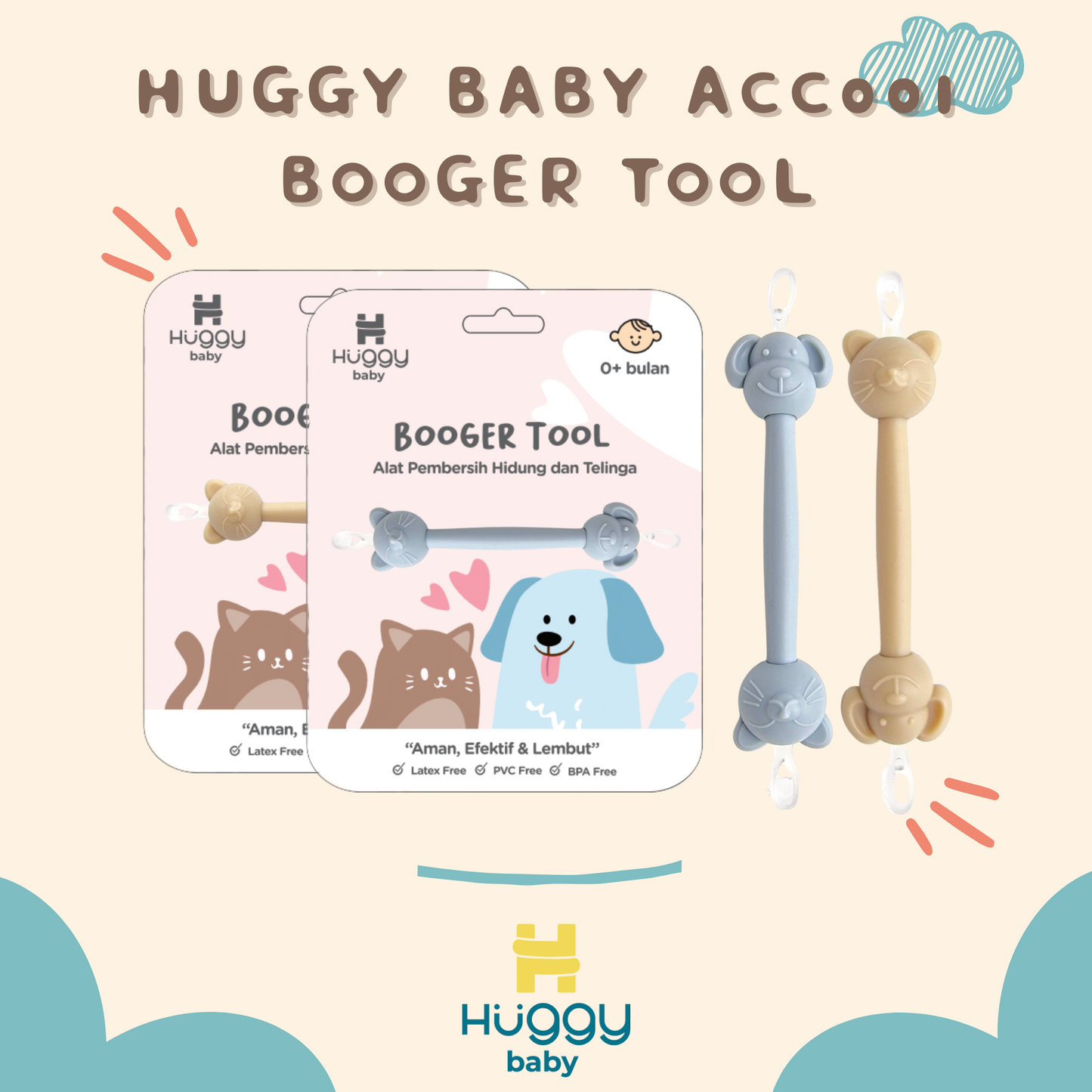 Huggy Baby ACC001 Booger Tool