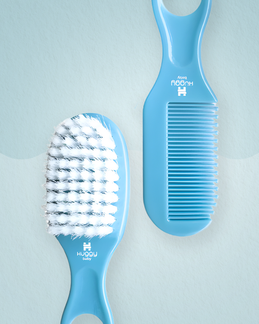 Huggy Baby BC001 Comb and Brush Set