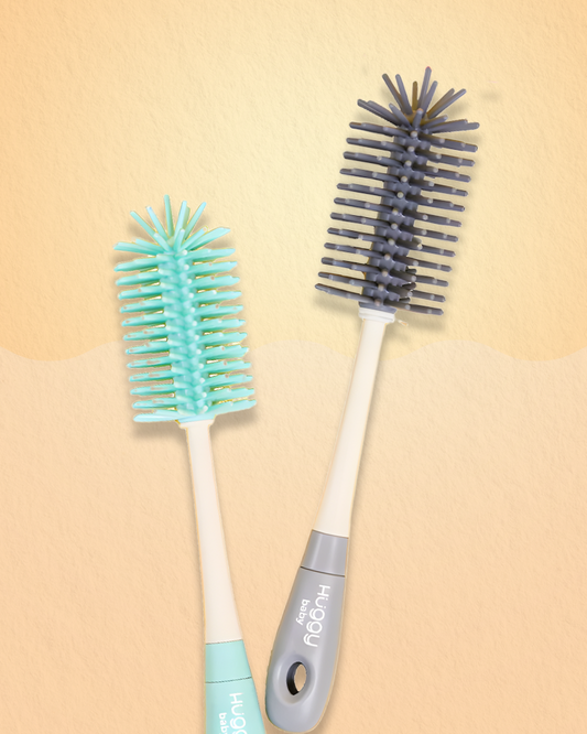 Huggy Baby BR004 Soft Touch Silicone Bottle Brush