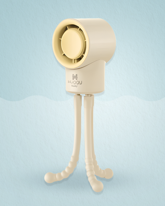 Huggy Baby FAN01 Airflex Stroller Fan | Kipas Angin Stroller Portable