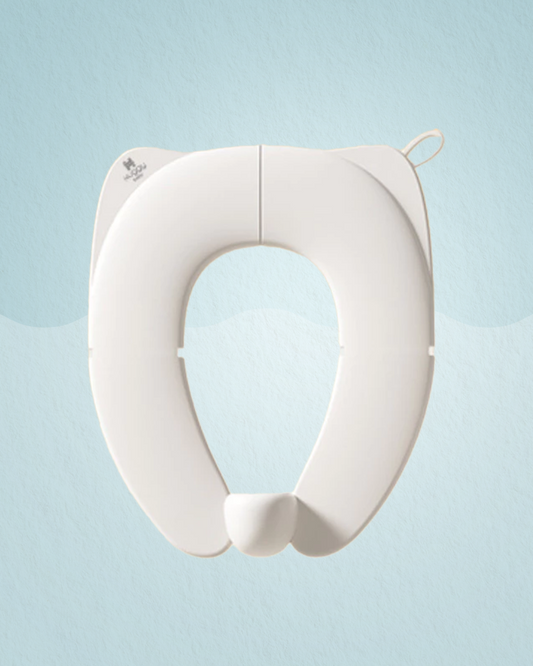 Huggy Baby POT01 Fold n Go Potty Seat | Dudukan Toilet Anak Portable Bisa Dilipat