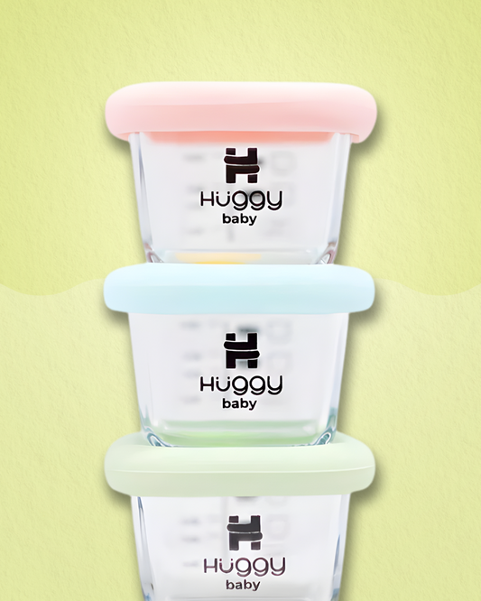 Huggy Baby WM001 Glass Food Container 160ml