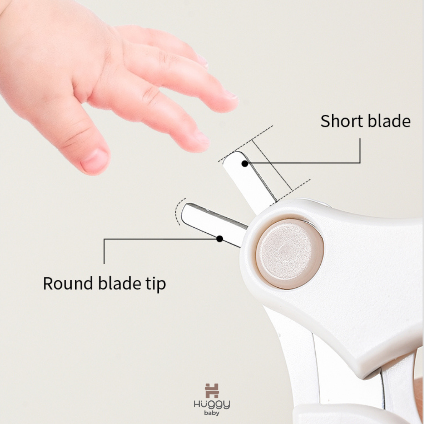 Huggy Baby GK005 Cloud Nail Care Kit | Set Gunting Kikir Kuku Bayi Manicure Pedicure