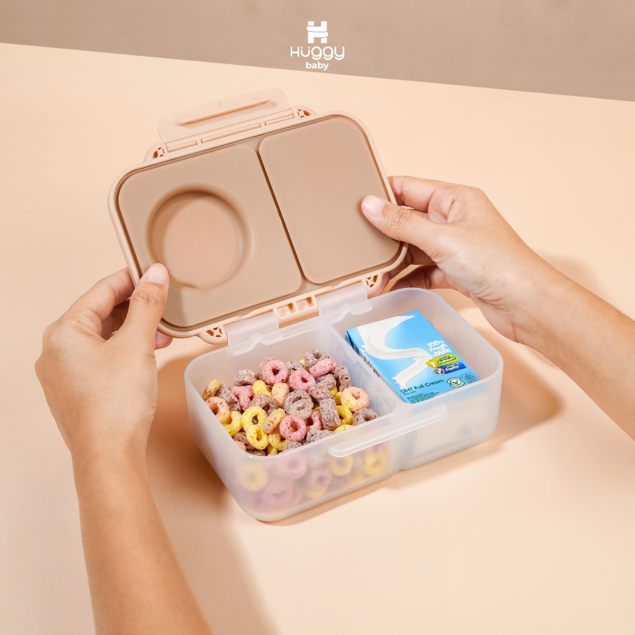 Huggy Baby KM09 Snack Box | Kotak Makan Bekal Anak