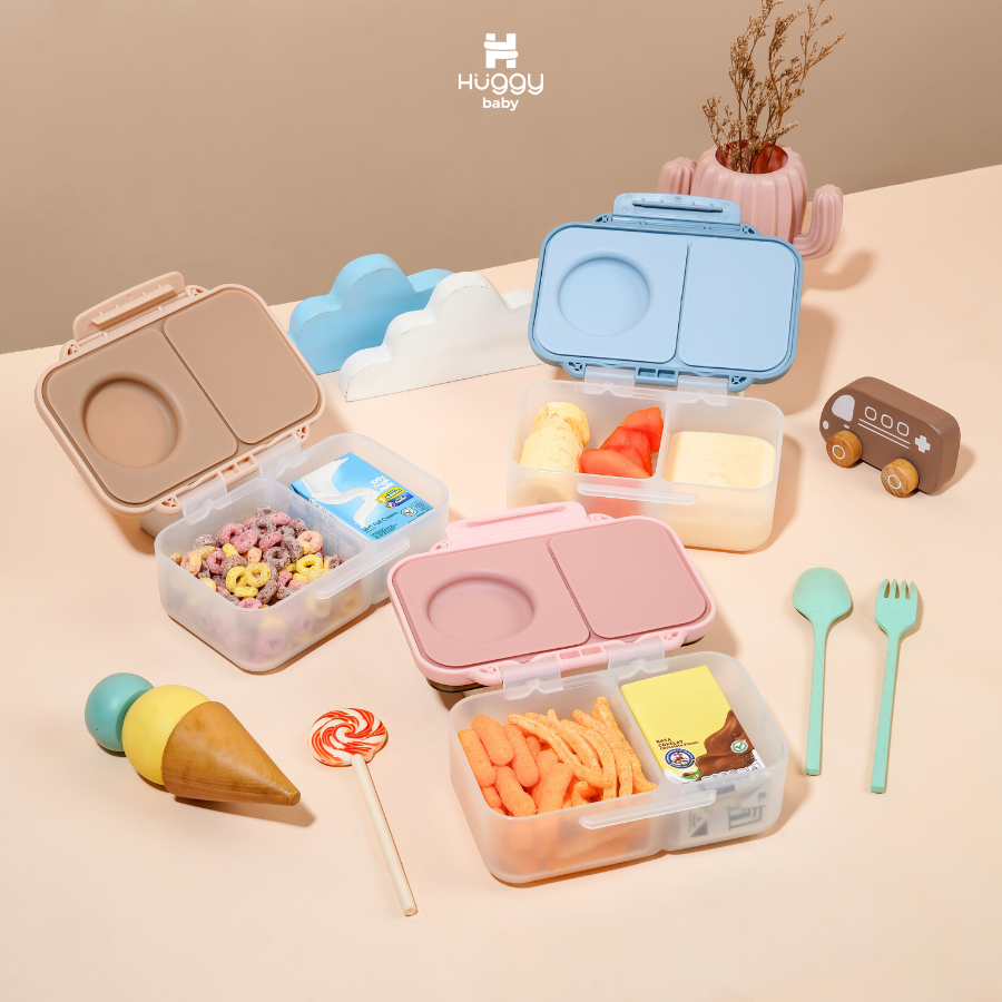 Huggy Baby KM09 Snack Box | Kotak Makan Bekal Anak