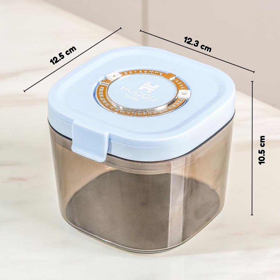 Huggy Baby MS007 Milk Storage Container 800ml | Kotak Penyimpanan Susu Bubuk