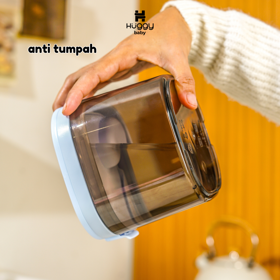 Huggy Baby MS007 Milk Storage Container 800ml | Kotak Penyimpanan Susu Bubuk