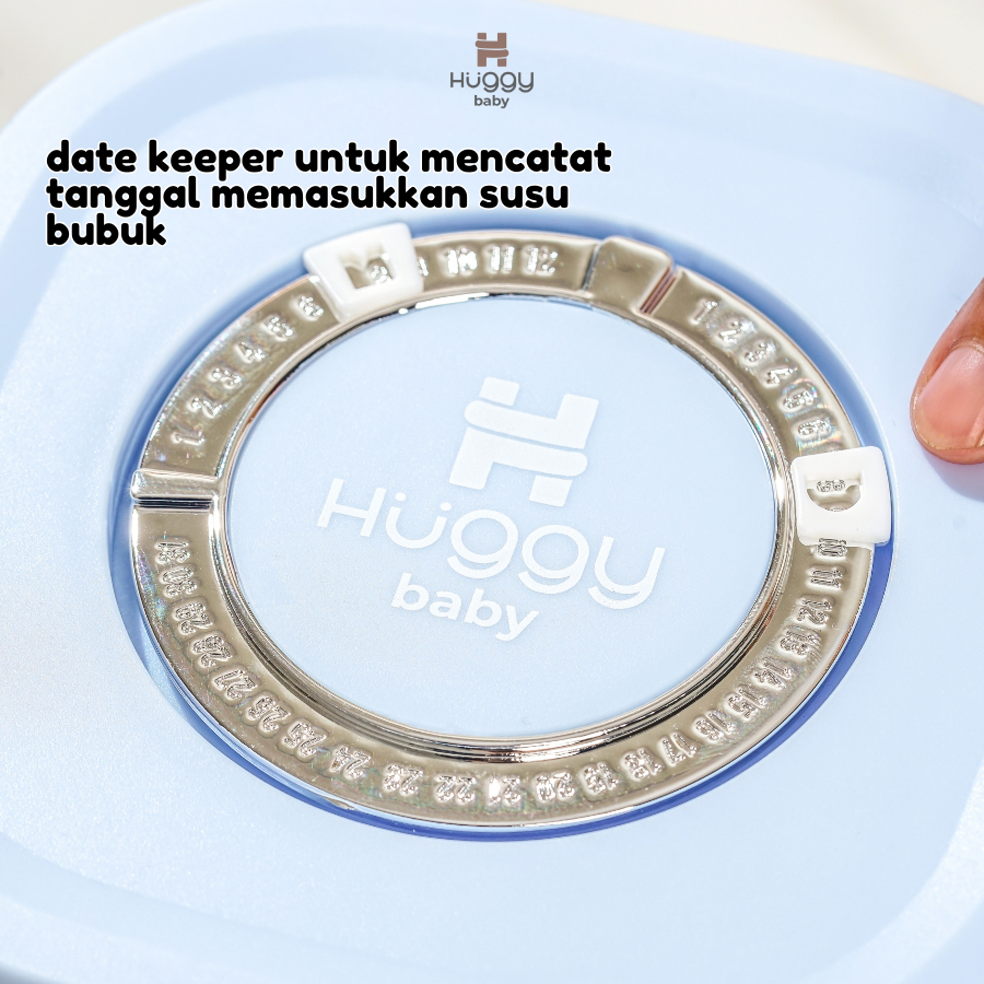 Huggy Baby MS007 Milk Storage Container 800ml | Kotak Penyimpanan Susu Bubuk