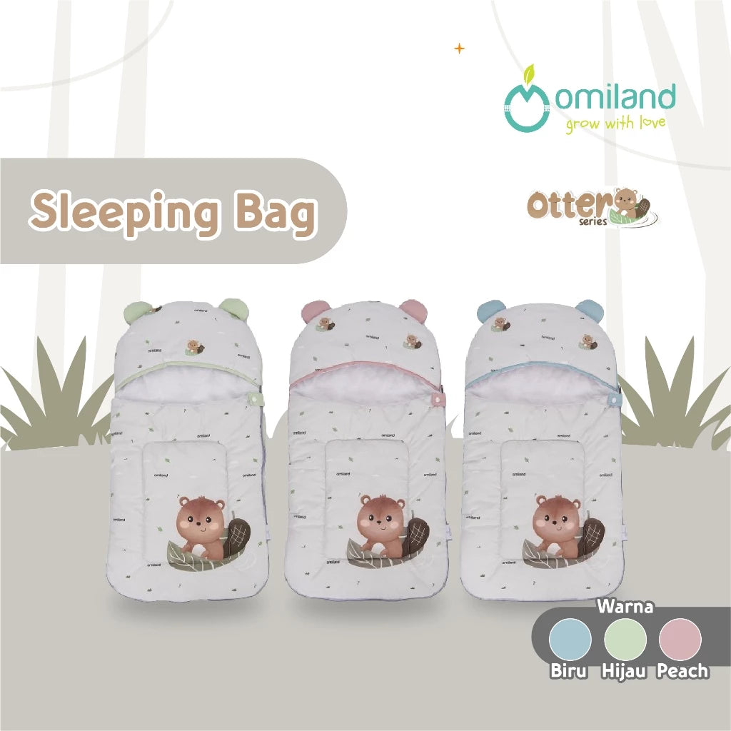 Omiland OS01011 OS01012 OS01013 Sleeping Bag Selimut Bayi OTTER Series