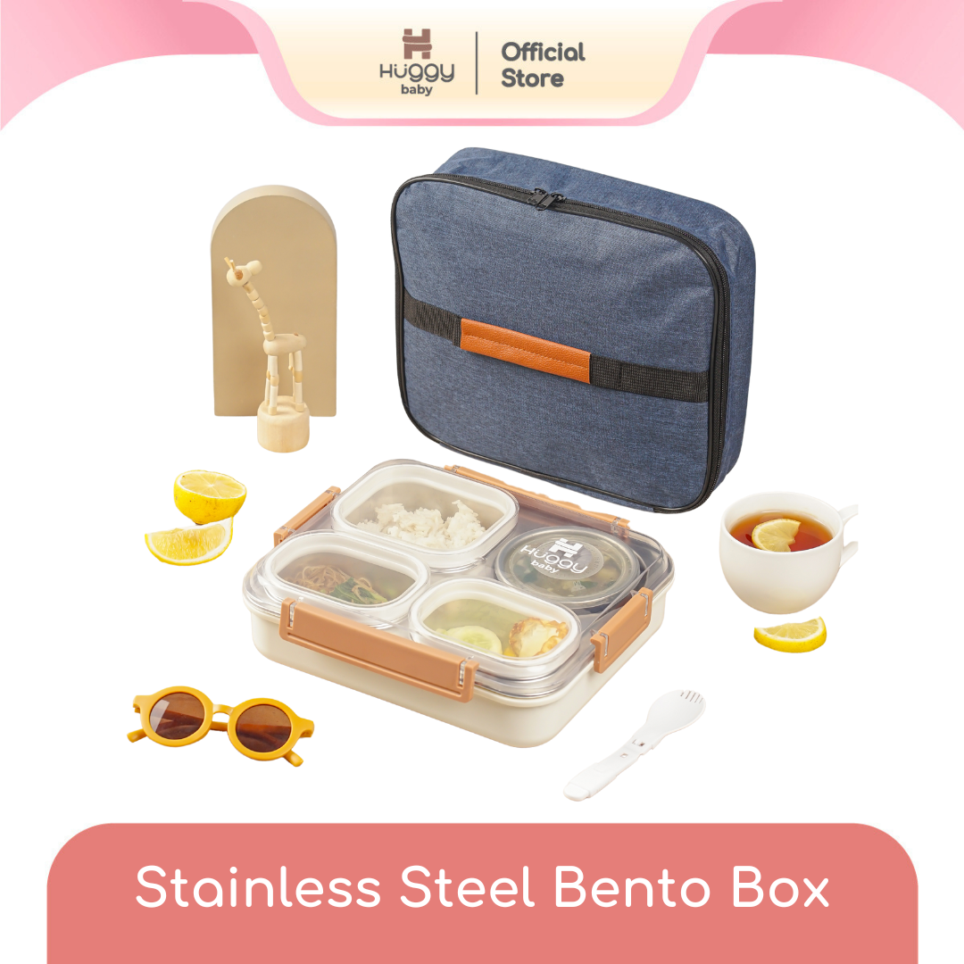 Huggy Baby KM05 Stainless Steel Bento Box