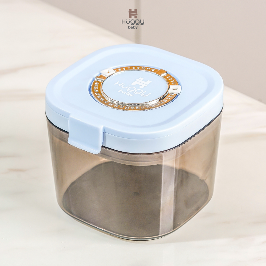 Huggy Baby MS007 Milk Storage Container 800ml | Kotak Penyimpanan Susu Bubuk