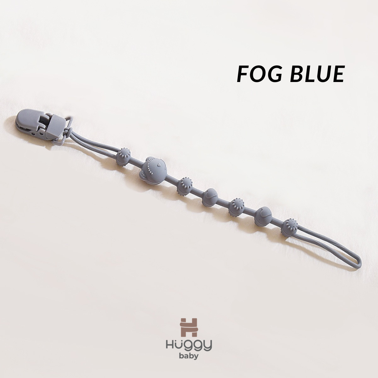 Huggy Baby PC01 Bear Pacifier Clip | Tali Empeng Dot Silikon