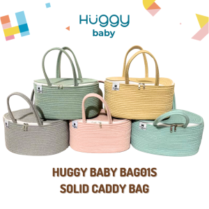 Huggy Baby BAG01S SOLID Caddy Bag | Tas Diaper Bag Organizer Bayi