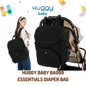 Huggy Baby BAG09 Essentials Diaper Bag Backpack | Tas Popok Bayi