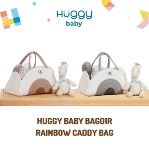 Huggy Baby BAG01R RAINBOW Caddy Bag | Tas Diaper Bag Organizer Bayi