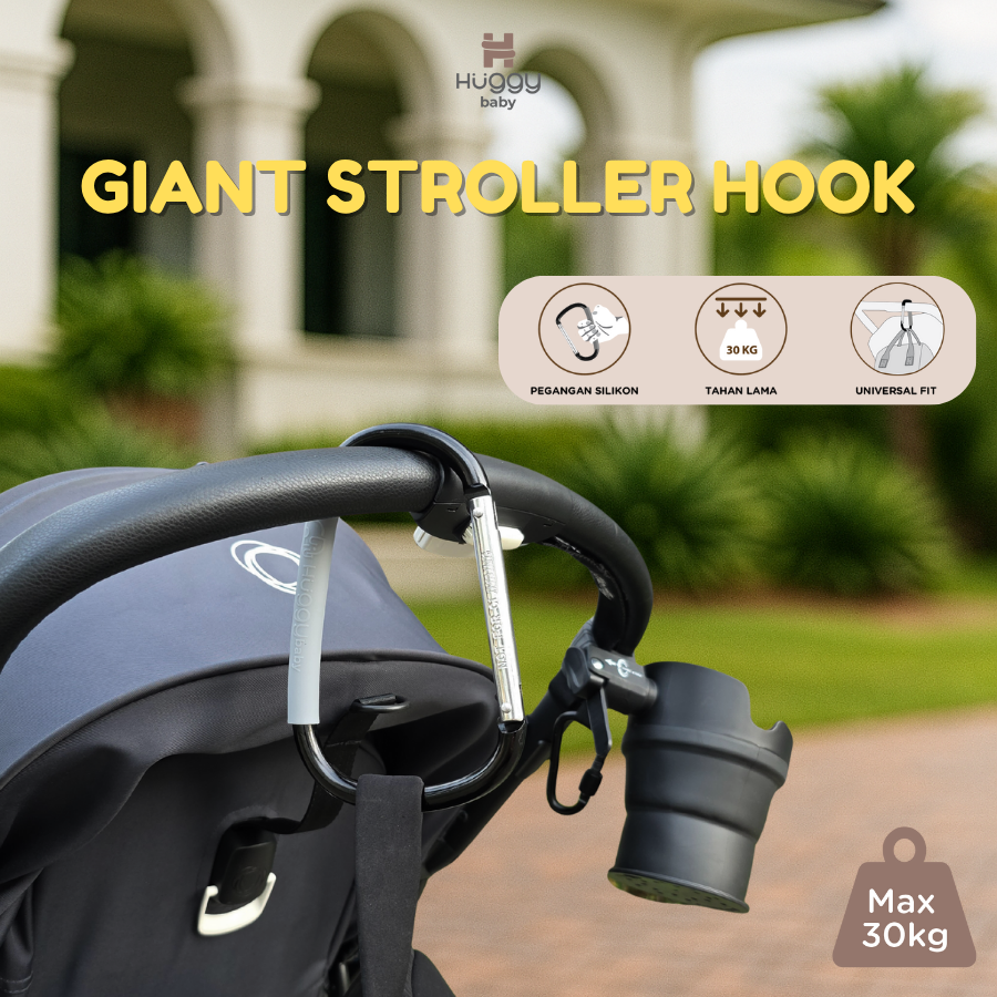 Huggy Baby ACC009 Giant Stroller Hook | Alat Gantungan Pengait Stroller