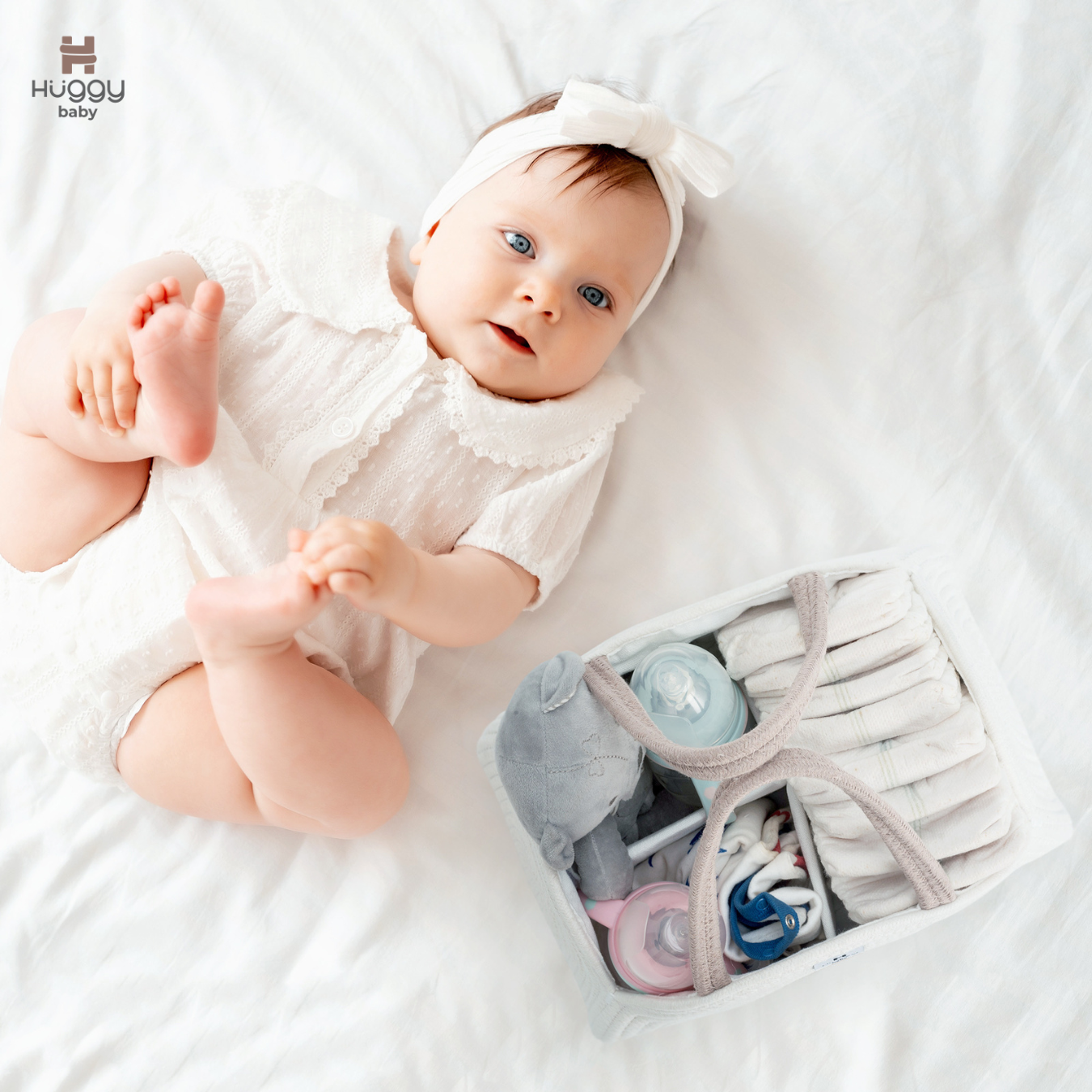 Huggy Baby BAG01R RAINBOW Caddy Bag | Tas Diaper Bag Organizer Bayi - Image 2