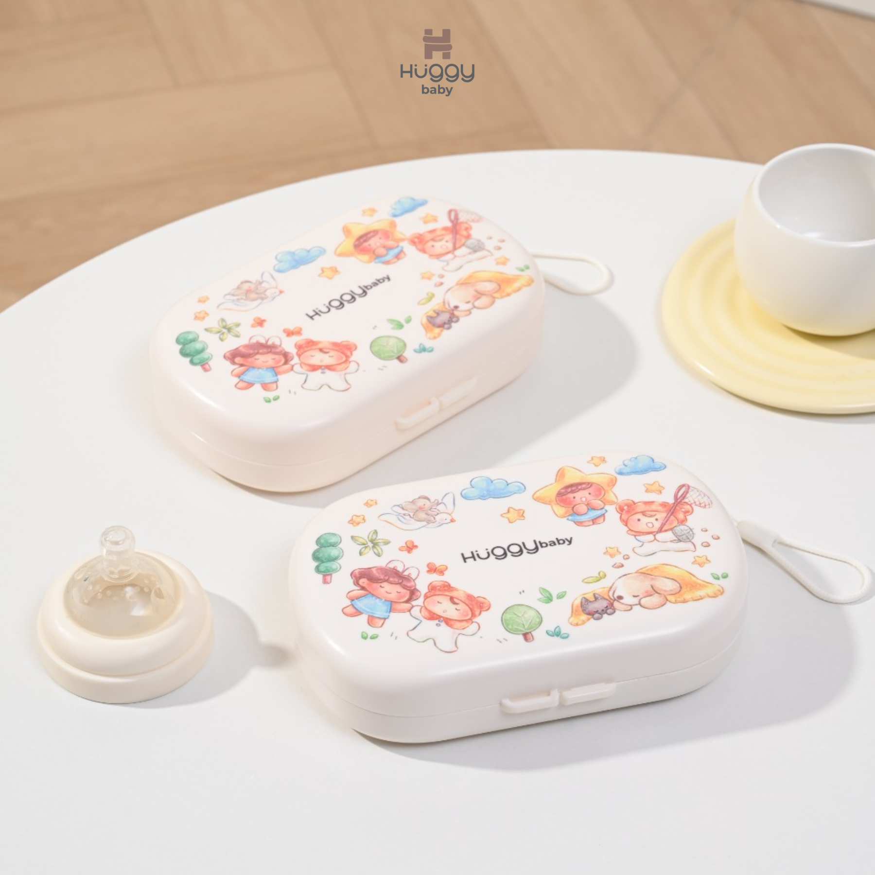 Huggy Baby WB01 Tritan Cup Weighted Bottle | Botol Minum Anak Pemberat - Image 6