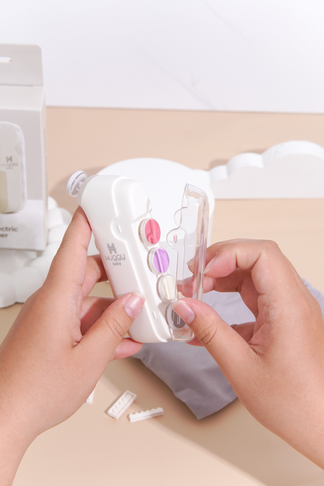Huggy Baby Nail Trimmer Head for NT02 | Aksesoris Kepala Kikiran Gunting Kuku Elektrik NT02 - Image 4