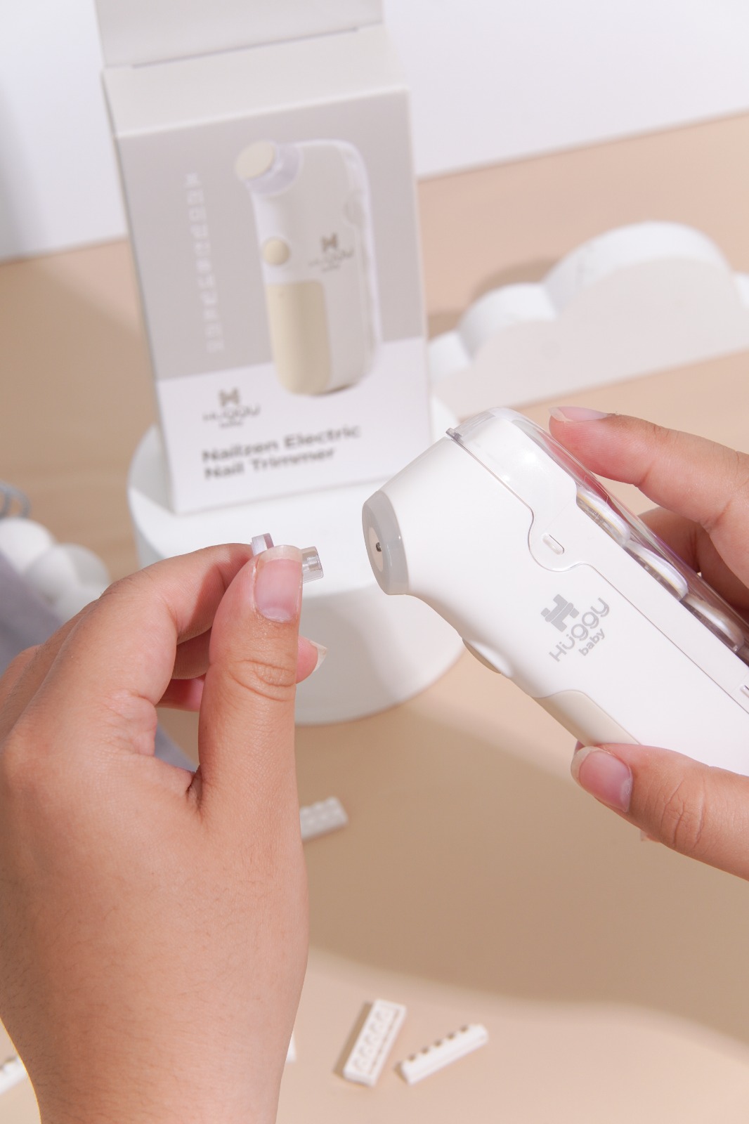 Huggy Baby Nail Trimmer Head for NT02 | Aksesoris Kepala Kikiran Gunting Kuku Elektrik NT02 - Image 5